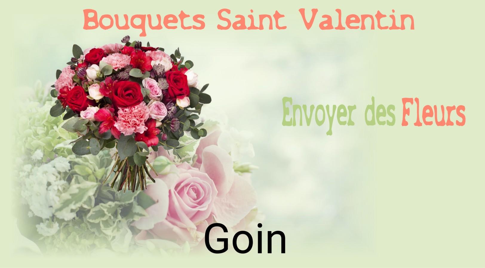Roses de Saint-Valentin livrées à Goin